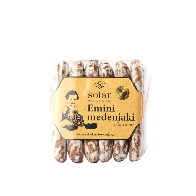 Emini medenjaki - palčke 6 kos